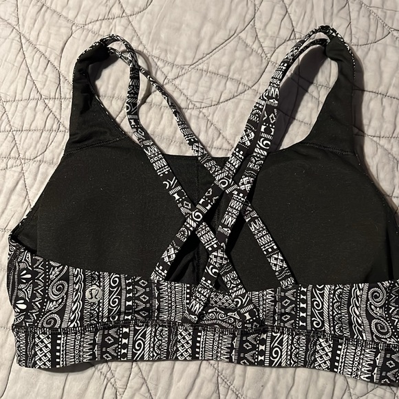 Lululemon Tribal Energy Bra - Picture 1 of 4